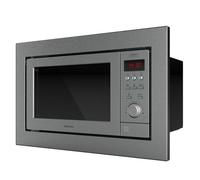 Cecotec Micro-ondes encastrable GrandHeat 2500 tactile – 900 W, 25 L, gril 1000 W – Acier
