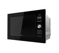 Cecotec Micro-ondes encastrable numérique et tactile GrandHeat 2500 Built-in Touch SteelBlack, 900 W de puissance. 25 L, gril de 1000 W, 8 fonctions préréglées, Minuterie (Noir)