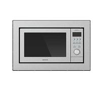 Cecotec Micro-ondes encastrable GrandHeat 2500 tactile – 900 W, 25 L, gril 1000 W – Acier