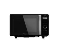 Cecotec Micro-ondes GrandHeat 2300 Flatbed Touch Noir. Sans plateau, Capacité 23 L. Puissance 800 W. 8 fonctions préconfigurées, Minuterie jusqu'à 95 min. Verrou de sécurité pour enfant (25 L, Noir)