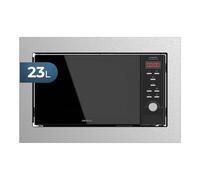 Cecotec Micro-ondes encastrable GrandHeat 2350 Built-inSteelBlack – 900 W, 23 L – Acier noir