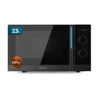 Cecotec Micro-ondes mécanique Proclean 4120 23L 800W/Grill 1000W 8 niveaux Décongélation