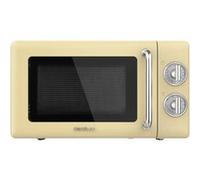Cecotec ProClean 3110 Micro-ondes Rétro avec Grill 20L 700W Jaune