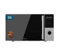 Cecotec Micro-ondes Numérique avec Grill 25L Proclean 2500. 850W, Grill 1200W, Convection 2200W, 8 Programmes, 5 Niveaux de Puissanc
