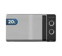 Cecotec Micro-ondes ProClean 3040. Capacité de 20 L, Revêtement Ready2Clean, 700 W de Puissance, 6 Niveaux de Fonctionnement, Minuterie 30 minutes, Mode Décongeler, Finition Noir.