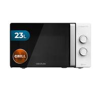 Cecotec Micro-ondes ProClean 4010. Capacité d’23 L, Revêtement Ready2Clean, 700 W de Puissance, 6 Niveaux de Fonctionnement, Minuterie 30 minutes, Mode Décongeler, Finition en Blanc. (Avec Gril)