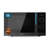 Cecotec Micro-ondes Mécanique avec Grill de 23L Proclean 4120. 800W et 1000W de Grill, Cuisson Uniforme, 8 Niveaux de Puissance