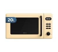 Cecotec Micro-ondes Rétro avec Gril 20L Proclean 5110 Yellow