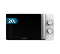 Cecotec Micro-ondes Proclean 3010 Flatbed - 20 L, 700 W, 6 niveaux, cavité plate, 3DWave