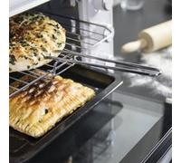 Cecotec Four de comptoir Bake&Toast 3090 Blanc Gyro, 30 L, 1500 W, 5 fonctions différentes, Comprend une broche rotative, Éclairage intérieur, Bac récupérateur de miettes.