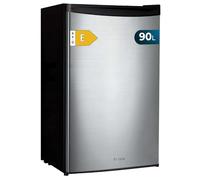 Cecotec Mini Frigo Bolero CoolMarket TT 90 Inox E. Mini Réfrigérateur compact 90 L, porte réversible, 5 niveaux de température, 5 étagères pour un rangement optimal.