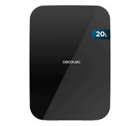 Cecotec Mini Frigo Bolero MiniColing 20L Bahamas Noir. Capacité 20 L, Fonctionnement 12-220 V, Compatible avec Caravanes, Fonction Chaud et Froid, Température Réglable de 7 ºC à 65 ºC