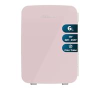 Cecotec – Mini-frigo Bolero MiniCooling 6 L – Chaud/Froid 5–65°C 12–220V Bahamas Rose