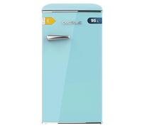 Cecotec Mini Frigo Retro Bolero Coolmarket TT Origin 103 Blue E. Mini Réfrigérateur Bleu, 89,3 cm Haut et 48,7 cm Large, 95L de Capacité et Classe Énergétique E