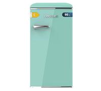 Cecotec Mini Frigo Retro Bolero Coolmarket TT Origin 103 Green E. Mini Réfrigérateur Vert, 89,3 cm de Haut et 48,7 cm de Large, 95L de Capacité et Classe Énergétique E