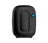 Cecotec Mini Réfrigérateur Bolero MiniCooling 4L Bora Black, Fonctionnement 12V-220V, Compatible avec voitures et caravanes, Fonction de refroidissement et de chauffage, Plage de température 5-65º