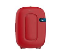 Cecotec Mini Réfrigérateur Bolero MiniCooling 4L Bora Red, Fonctionnement 12V-220V, Compatible avec voitures et caravanes, Fonction de refroidissement et de chauffage, Plage de température 5-65º