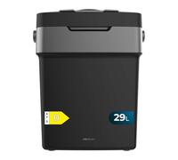 Cecotec Mini réfrigérateur portable Bolero TravelCooling 29L D. Mini réfrigérateur portable, 29L, 12 V-220 V, pour voitures et caravanes, refroidissement, chauffage, plage 8-65°C, classe D.