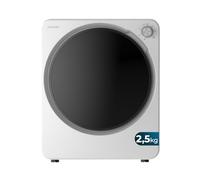 Cecotec Mini Sèche-Linge à Évacuation 2,5 kg Bolero DressCode Dry 3150V. 950 W, 6 Programmes, Programme ECO, Commande Knob Intuitive, Séchage Rapide et Efficace, Idéal pour les Petits Espaces, Blanc