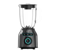 Cecotec Mixeur Blender Power Black Titanium 2200MAX Prodigy. 2200 W, 6 Lames en Acier Inoxydable, Hache-glace, Fonction Turbo, Fonction Smoothie, Fonction AutoClean