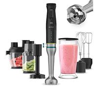 Cecotec Mixeur plongeant Katana 15 TotalDestroy Full B Screen – 1500 W, turbo, 8 lames en titane