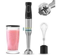 Cecotec Mixeur plongeant Katana TotalDestroy 1200XL Cream – 1200 W, 21 vit., Turbo, lames titane