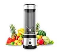 Cecotec Mixeur Portable Individuel Smoothies WanderlustMix USB, 126 W, Compact, Comprend 2 Verres de 400 ml