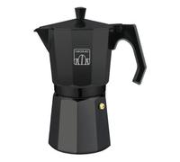 Cecotec Cafetière italienne Cumbia Mokclassic 900 Black, 450 ml, en aluminium avec une capacité de 9 tasses de café de couleur