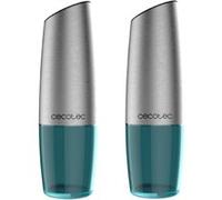 Moulin électrique InstantMill Gravity Duo Acier et Bleu, Meuleuse en céramique