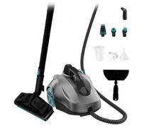Cecotec Nettoyeur Vapeur HydroSteam 2000 EasyHome Max. Nettoyeur Vapeur 2000 W, Réservoir XXL 2L, 16 Accessoires, 5 Bars, 60 g/min, 150 min, Élimine 99,9% des Bactéries,Déplacement Facile,Rayon 7,5 m