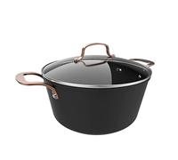 Cecotec Olles Polka 24 et 28 cm Aluminium, revêtement antiadhésif, convient à tous les types de cuisines et de lave-vaisselle Fond indéformable (collection Fantasy Gold 28 cm)