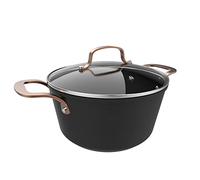 Cecotec Olles Polka 24 et 28 cm Aluminium, revêtement antiadhésif, convient à tous les types de cuisines et de lave-vaisselle Fond indéformable (collection Fantasy Gold 24 cm)