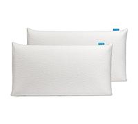 Cecotec Lot De 2 Oreillers Flow PureAdapt 70 cm. 100% viscoélastique, fermeté Moyenne-élevée, adaptabilité et Confort Maximum, Toucher Extra Doux, Housse Lavable, Anti-acariens et Anti-bactériens