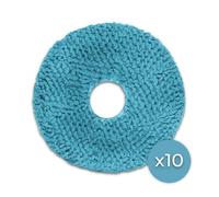 Cecotec Pack de 10 serpillières pour robots lave-vitres Conga Windroid 1090 Double Spray