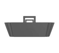 Cecotec Pack de 2 Moules en Silicone Circulaires pour Airfryer de 9-11L Cecofry TwinBucket Pack Accessories. Silicone sans BPA, Réutilisable, Températures de -40°C à +250°C, 22,5x13x8,6cm.