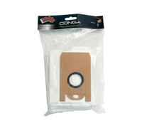 Cecotec Pack de 5 Sacs de Rechange Conga Eternal Home pour Base de Auto-Vidage. Haute Capacité de Rétention de Poussière et de Saleté, Compatible avec les Robots Conga 7290 Eternal et 7490 Eternal