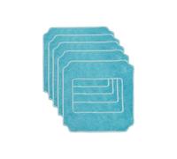 Cecotec Pack de 5 serpillières pour Robots aspirateurs Lave-vitres Conga Windroid 1390 Double Spray. Consommable - Accessoires pour Robot Lave-vitres, Contient 5 unités.