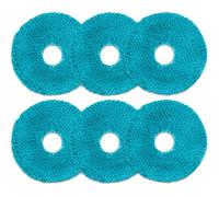 Cecotec Pack de 6 Serpillières pour Robot Aspirateur Conga X50 / X70, Pièce de Rechange Originale