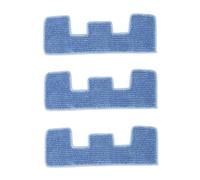 Cecotec Pack de Serpillières pour Aspirateur Balai Conga Rockstar 12500 Stellar. Accessoires, Pièces de Rechange pour Aspirateur Balai - Vertical, Comprend 3 Serpillières pour WaterTank