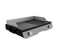 Cecotec Barbecue électrique PerfectRoast 3000 Inox 3000 W, surface mixte Rockstone