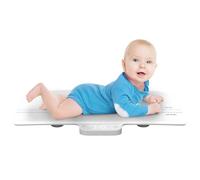 Cecotec Pèse bébés Nana BabyCare SmartWeight. Écran LED, Surface 60x25 cm, Capacité 50 G à 40 Kg, Fonction Tare, Fonction Hold, Mètre Ruban Inclus, Arrêt Automatique