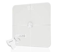 Cecotec Pèse-personne Surface Precision 9750 Smart Healthy, Fonction de bio-impédance, connectivité via Bluetooth et surface en verre trempé (Serie 9500-9600, Blanc)