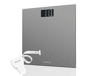 Cecotec Pèse-personnes Digital Surface Precision 9200 Healthy. Avec Plateforme en Acier Inoxydable, Écran LCD Inversé , Capacité Maximale 180 kg, Prêt à utiliser et avec Mètre Ruban.