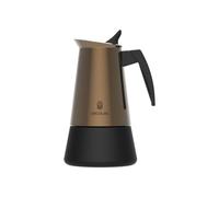 Cecotec Piccolina 600 Gold Cafetière Italienne 6 Tasses 300 ml Acier Inox Induction