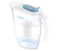 Cecotec Pichet Purificateur d'eau H2ONature 2400 Active. Filtre à quatre couches, indicateur LCD, capacité maximale 2,4 L sans filtre, couvercle amovible, avec 3 filtres