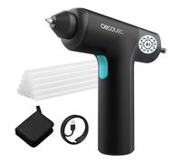 Cecotec Pistolet à Colle Chaude Sans Fil avec Batterie Intégrée 3,6V Perfect Fix 360 FreeStyle. Système IA Tech, Chauffage Ultra-Rapide, Inclut Étui, Protecteur de Table et 20 Bâtons de Colle