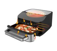 Cecotec Machine et four à pizzas Pizza&Fry 7000 2250 W 1 pizza Noir
