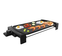 Cecotec Plancha Électrique Tasty & Grill 3000 Blackwater. 2600 W, Aluminium Fondu, Résistance sous forme de E, Thermostat ajustable, Convient pour un nettoyage au lave-vaisselle