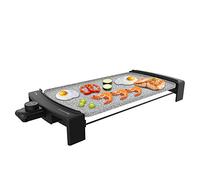 Cecotec Plancha Électrique Tasty & Grill 3000 RockWate. 2600 W, Revêtement en RockStone, Résistance en forme de E, Thermostat ajustable, Convient pour un nettoyage au lave-vaisselle