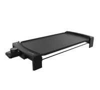 Cecotec Plancha Électrique Tasty & Grill 3000 Blackwater. 2600 W, Aluminium Fondu, Résistance sous forme de E, Thermostat ajustable, Convient pour un nettoyage au lave-vaisselle